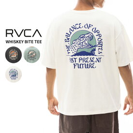 ＼スーパーSALE／ルーカ RVCA WHISKEY BITE TEE メンズ 半袖Tシャツ カットソー BE041-232 男性 父の日