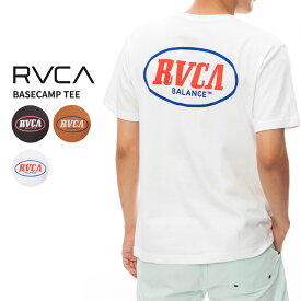 ＼スーパーSALE／ルーカ RVCA BASECAMP TEE メンズ 半袖Tシャツ カットソー BE041-233 男性 父の日