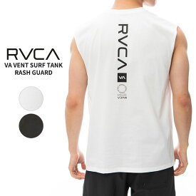 ＼スーパーSALE／ルーカ RVCA VA VENT SURF TANK ラッシュガード メンズ ノーススリーブ BE041-806 男性 父の日