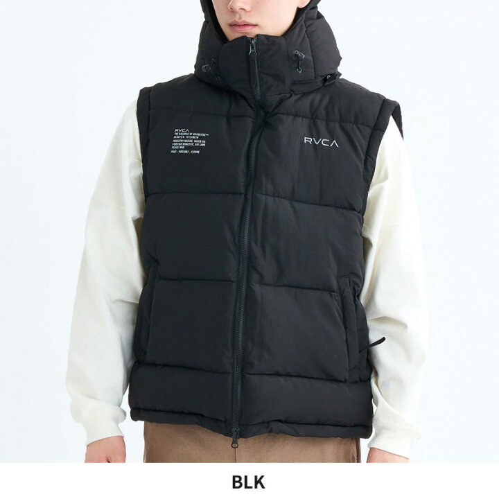 楽天市場】ルーカ メンズ 中綿ベスト RVCA RVCA PUFFER VEST フード 