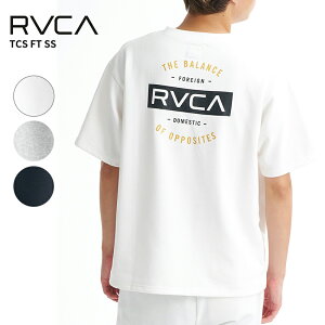 ���[�J �����Y �����g���[�i�[ �X�E�F�b�gT RVCA TCS FT SS �g���[�i�[ �����X�E�F�b�g T�V���c BG041001 �J�b�g�\�[ �t �� �T�[�t �X�P�[�^�[