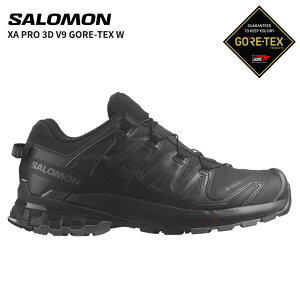 �T������ ���f�B�[�X �X�j�[�J�[ SALOMON XA PRO 3D V9 GORE-TEX Black / Phantom / Pewter ���� �g���C�������j���O�V���[�Y �E�B�����Y l47270800