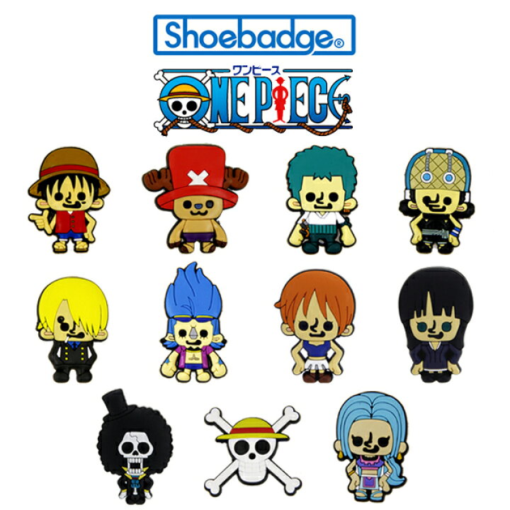 楽天市場 ワンピース キャラクター シューバッジ One Piece Shoebadge ゆうパケット可 小物 2 Neo Globe