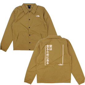 【ポイント5倍以上】ザ・ノース フェイス THE NORTH FACE Mens Walls Are Meant For Climbing Coaches Jacket コーチジャケット アウター ナイロンジャケット 男性 メンズ [CC]