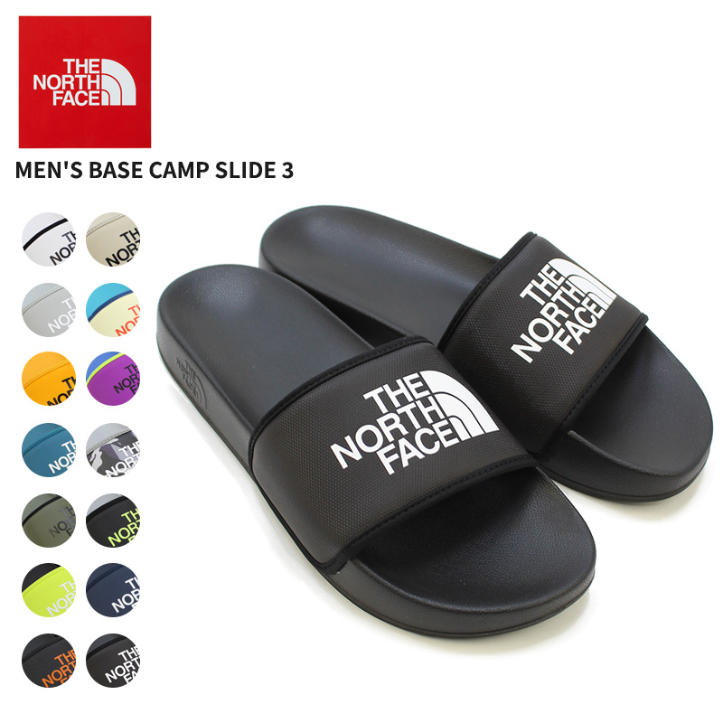 【US企画】 ザ・ノース フェイス(THE NORTH FACE) Men's Base Camp Slide 3 ベース キャンプ スライド 3/サンダル/男性用/メンズ US企画 [BB]