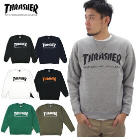 【ポイント5倍以上】スラッシャー THRASHER MAG CREW SWEAT TH8401 メンズ クルー スウェット [BB]