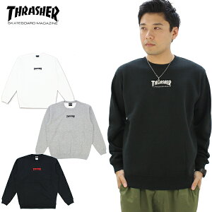 �X���b�V���[ �����Y �v�����g �g���[�i�[ THRASHER HOMETOWN CREW SWEAT �����Y �N���[�X�E�F�b�g th8402a