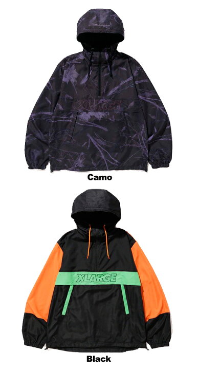 楽天市場】エクストララージ X-LARGE PANELED ANORAK JACKET 