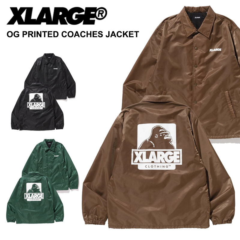 エクストララージ(X-LARGE) OG PRINTED COACHES JACKET コーチジャケット/アウター/男性/メンズ 送料無料 [AA]  | Neo Globe