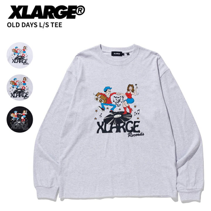 楽天市場】エクストララージ メンズ Tシャツ X-LARGE OLD DAYS L/S TEE 
