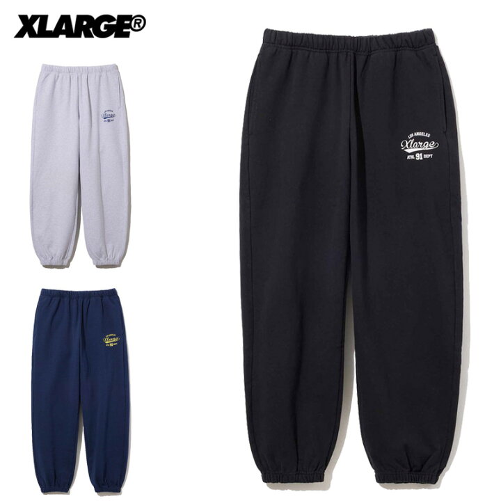 楽天市場】エクストララージ メンズ XLARGE VARSITY LOGO SWEAT PANTS 