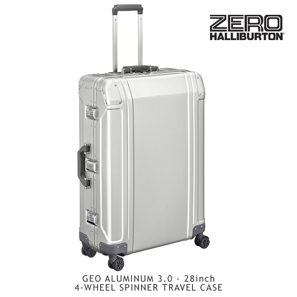 ゼロハリバートン(ZERO HALLIBURTON) ジオ アルミニウム 3.0(28inch 4-WHEELED SPINNER TRAVEL  CASE)スーツケース/ビジネス ケース【14】 送料無料 | Neo Globe
