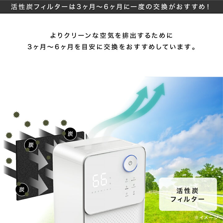 楽天市場】交換用活性炭フィルター 交換用 単品【NL-JSK10専用】LIV 