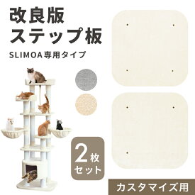 カスタマイズステップ板 2枚セット【SLIMOA専用】キャットタワースタジアム cattowerstadium