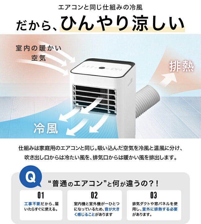 楽天市場】【SALE：金土日セール☆3000円OFF】スポット クーラー 3way 
