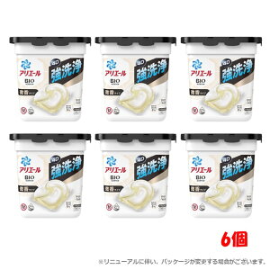 アリエール ジェルボール プロ 洗剤 本体 【6個セット】 微香 12個 ケース販売 まとめ買い 箱 P&G