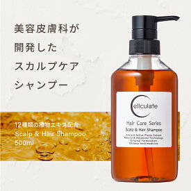 [公式] スカルプシャンプー 女性用 セルキュレイト スカルプ＆ヘアシャンプー 500mL サロン専売 トリートメント不要 シャンプー ノンシリコンシャンプー 無添加シャンプー ヘアパック 女性 おすすめ 送料無料 ネオメディック