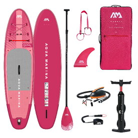 SUP インフレータブル スタンドアップパドルボード AQUA MARINA アクアマリーナ CORAL コーラル BT-23COPR サップボード 電動ポンプセット