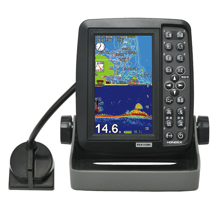 16750円 定番キャンバス ホンデックス GPS魚探 魚群探知機 PS-501CN