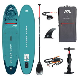 【20日ポイント+5倍】 SUP インフレータブル スタンドアップパドルボード AQUA MARINA アクアマリーナ VAPOR ヴェイパー BT-23VAP インフレータブル 電動ポンプセット