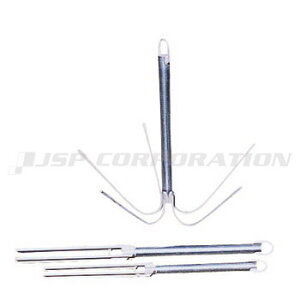 【1日ポイント+5倍】 赤松製錨AMA バーフッカーアンカー 4本爪 5kg