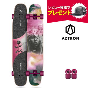 �ySS���Ԓ�P3�{�z �T�[�t�X�P�[�g �{�[�h 45�f5/115.6cm�@WILD ROSE ���C���h���[�Y 45.5�@AZTRON(�A�X�g����)ABEC9�x�A�����O �X�P�{�[ Surfskate �T�[�t�B��