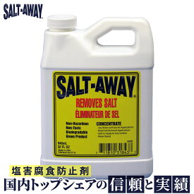 ソルトアウェイ SALT-AWAY 原液 946ml 塩害腐食防止剤 錆防止 錆び止め メンテナンス 洗剤 ジェットスキー 水上バイク ボート 船外機 車 除雪車 重機 トラック