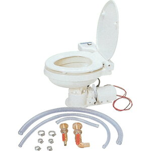 日立 HITACHI 電動マリントイレ 91212 91213 SMT-12 SMT-24 オートマチック 金具付き 漁船 船舶 遊漁船 ボート 12V 14V 完全自動排水(排水口25ミリ)