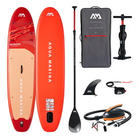 AQUA MARINA(アクアマリーナ)MONSTER モンスターSUP(スタンドアップパドルボード)インフレータブル パドル・電動ポンプ