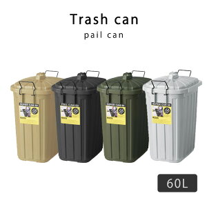 ダストボックス 60L ゴミ箱 ごみばこ トラッシュカン ごみ箱 グリーン ナチュラル 分別 おしゃれ 東屋 AZUMAYA 北欧 送料無料 neore / ペール缶 60L