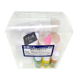 実験くん No.61 発泡入浴剤キット / 実験 研究 小学生 中学生 実験キット 科学 工作 プレゼント ギフト 学生 理科 安い 安心 クリスマス 自由研究 夏休み 冬休み 宿題 簡単 おもしろい