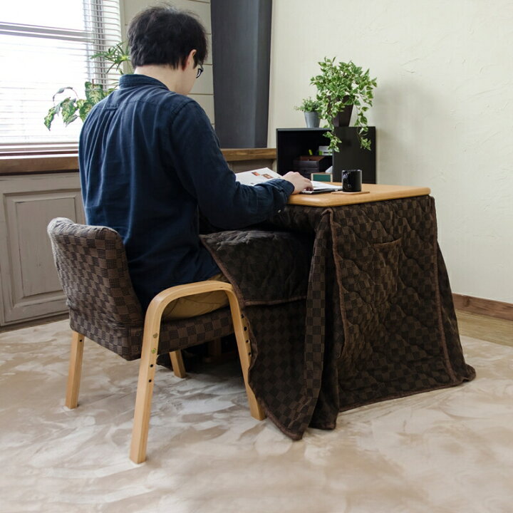 楽天市場】【200円OFFクーポン発行】 パーソナルコタツ 布団・イス付3  
