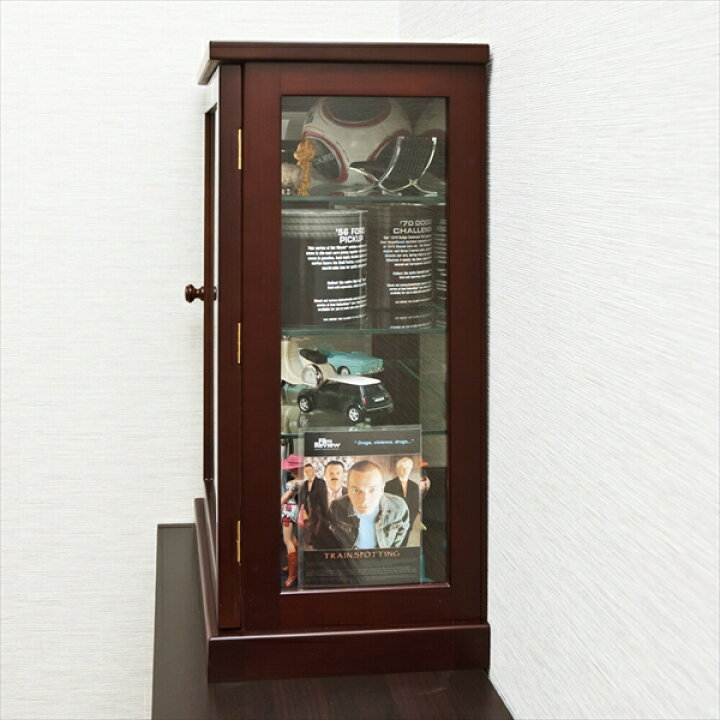 楽天市場】【背面ミラー仕様】コレクションケース タテ 縦型幅45cm 