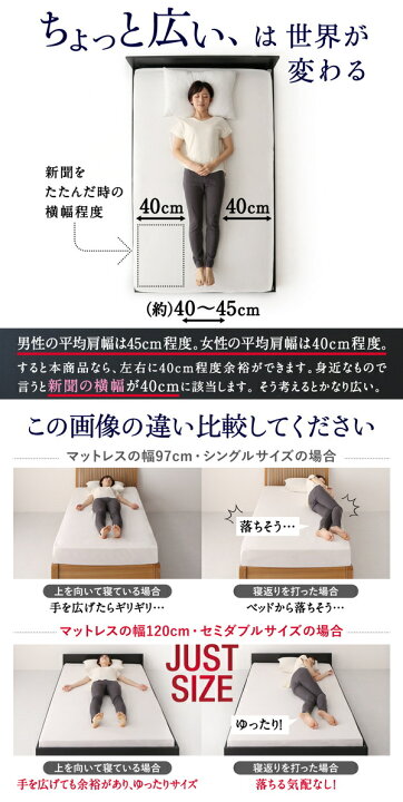楽天市場】ワンルーム コンパクト おしゃれ セミダブル シンプル 