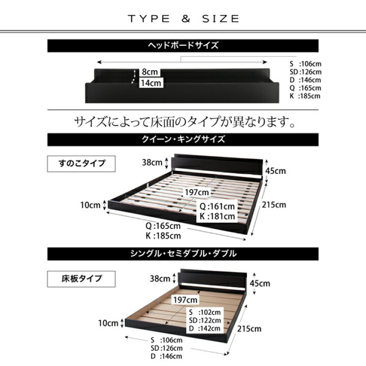 楽天市場】棚・コンセント付きフロアベッド Verhill ヴェーヒル 