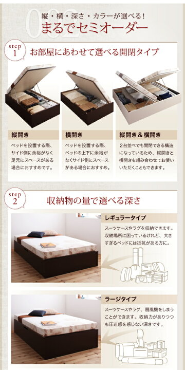 楽天市場】組立設置付 国産跳ね上げ収納ベッド Regless リグレス 薄型 