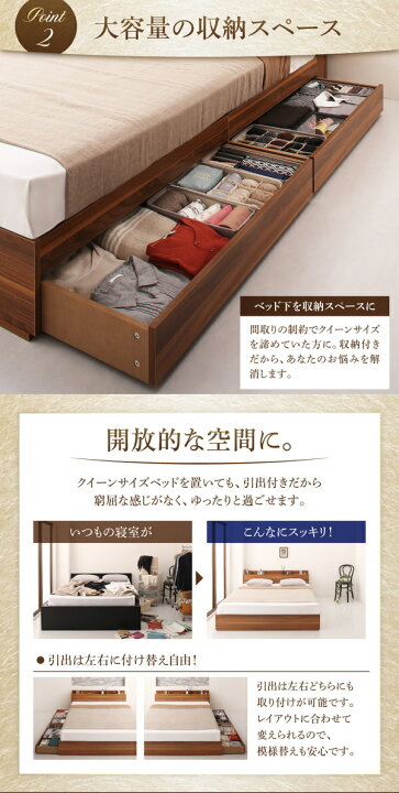 楽天市場】棚・コンセント付収納ベッド Irvine アーヴァイン ベッドフレームのみ シングル 優美なウォルナット柄 木目の美しい : 激安輸入雑貨店