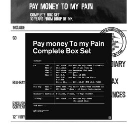 Pay money To my Pain[CD] -S- [5CD+2Blu-ray+LP] [生産限定] / Pay money To my Pain [P.T.P]