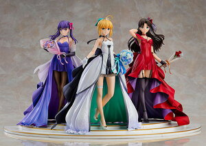 【グッドスマイルカンパニー】「Fate/stay night」 〜15th Celebration Project〜 セイバー 遠坂凛 間桐桜 〜15th Celebration Dress Ver.〜 Premium Box【2021年6月発売】[グッズ]