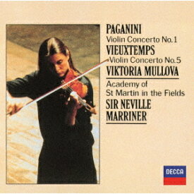 パガニーニ: ヴァイオリン協奏曲第1番/ヴュータン: ヴァイオリン協奏曲第5番[CD] [UHQCD] [初回生産限定盤] / ヴィクトリア・ムローヴァ (ヴァイオリン)