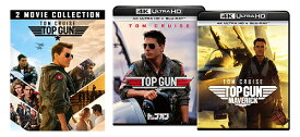 トップガン&トップガン マーヴェリック[Blu-ray] 4K Ultra HD+ブルーレイ セット [「F-14」「ダークスター」キーホルダーセット&オリジナルステンレスボトル付初回限定生産] / 洋画