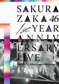 1st YEAR ANNIVERSARY LIVE ～with Graduation Ceremony～[DVD] [通常版] / 櫻坂46