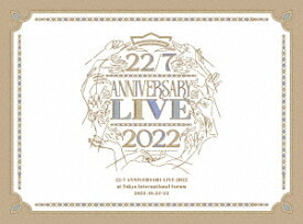22/7 LIVE at 東京国際フォーラム ～ANNIVERSARY LIVE 2022～[DVD] [完全生産限定盤] / 22/7
