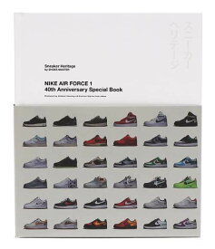 ナイキエアフォース1 NIKE AIR FORCE 1 40th Anniversary Special Book[本/雑誌] Sneaker Heritage by SHOES MASTER / 本明秀文/著 小島奉文/著 SHOES MASTER/著