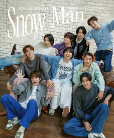 [最新年度版ではありません/新品] Snow Man オフィシャルカレンダー[本/雑誌] 2025.04-2026.03 / MENTREC