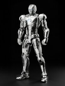 【スリーゼロ】マーベル・スタジオ インフィニティ・サーガ DLX アイアンマン・マーク2(クローム・エディション)【2025年12月発売】[グッズ]