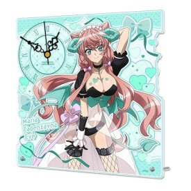 【シーズナルプランツ】戦姫絶唱シンフォギア XV 描き下ろし アクリル置時計 【マリア・カデンツァヴナ・イヴ】 小悪魔ウェイトレス【2025年10月発売】[グッズ]