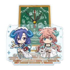 【シーズナルプランツ】戦姫絶唱シンフォギア XV ぷちちょこ ミニアクリル置時計 【風鳴翼 & マリア・カデンツァヴナ・イヴ】 小悪魔ウェイトレス【2025年10月発売】[グッズ]