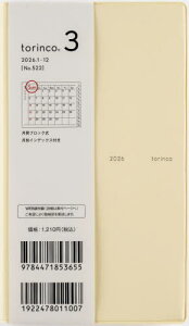 X 蒠 torinco(R) 3 (o^[CG[) 蒠 }X[ No.522[{/G] 2026N 1n܂ / X