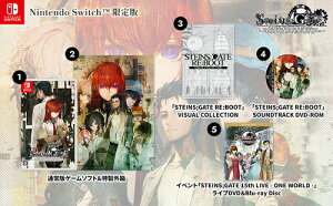 STEINS;GATE RE:BOOT�i�V���^�C���Y�Q�[�g ���u�[�g�j[Nintendo Switch] [�����] / �Q�[��
